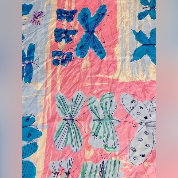 1960’s Vintage Vera Neumann Silk Scarf - Picture 1 of 8